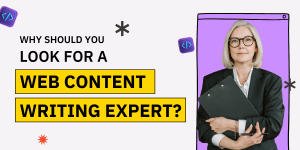 website content writing expert